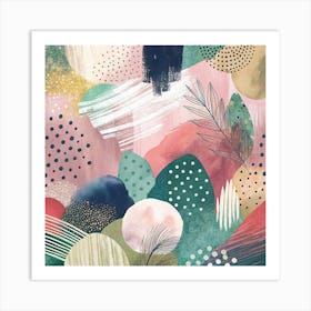 Abstract Painting 145 Art Print