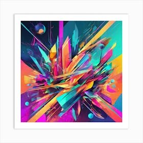 Abstract Art 4 Art Print