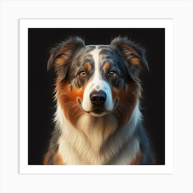 Australian Shepherd 3 Art Print