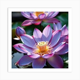 Lotus Flower Art Print