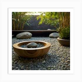 Japanese Garden Art Print