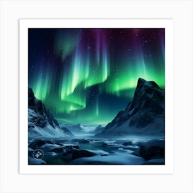 Aurora Borealis 1 Art Print