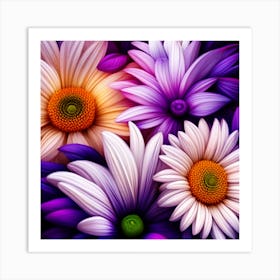 Flowerart3 Art Print