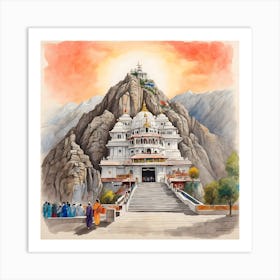 Hindu Temple 5 Art Print