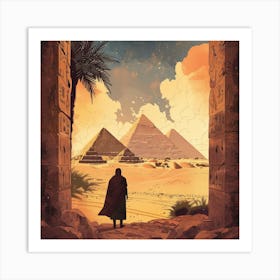 Egyptian Art Art Print