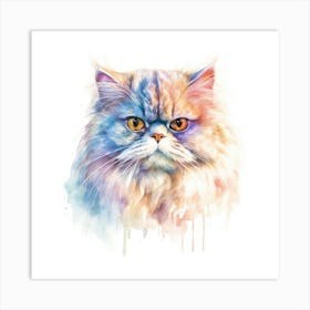 Persian Cat Portrait 1 Art Print