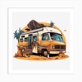 Rv Camper 5 Art Print