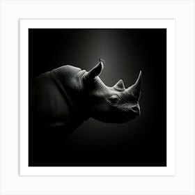 Rhinoceros 1 Art Print