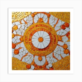 Mosaic Art 2 Art Print