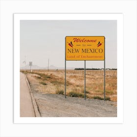 Welcome To New Mexico Art Print