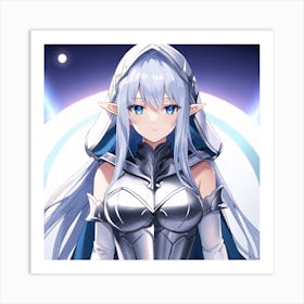 Priestess 3 Art Print