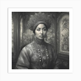 Classic Portrait I Art Print