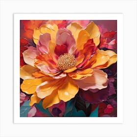 Peony Art Print