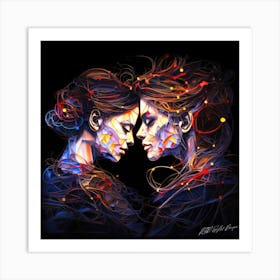 Love Comes Softly - Mother Daughter Love Art Print