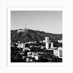 Hollywood Hills Art Print