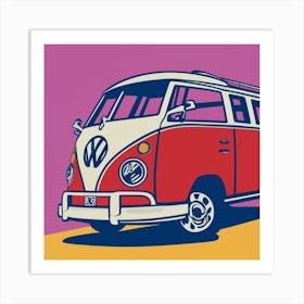 Vw Bus 2 Art Print