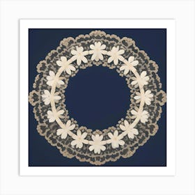 Lace Doily Art Print