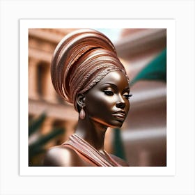 Portrait Of Diva Woman Art Print