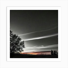 Night Sky Art Print