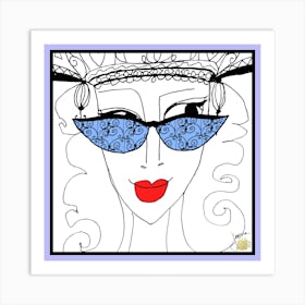 Queens In The Game Jessica Stockwell 6  by Jessica Stockwell Art Print