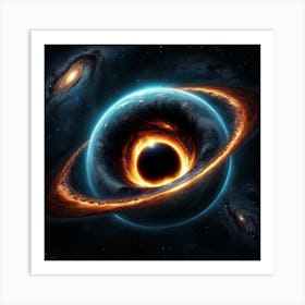 Black Hole 2 Art Print