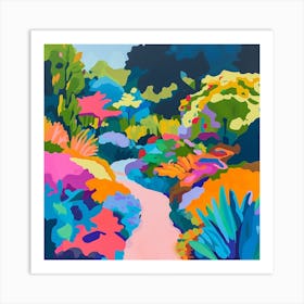 Colourful Gardens Rhs Garden Wisley United Kingdom 1 Art Print