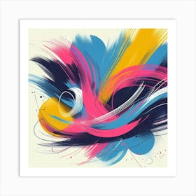 Abstract Painting 15 Art Print