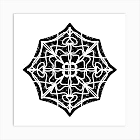 Snowflake Design Art Print