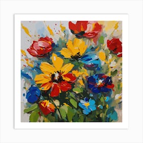 Flowers Art Print