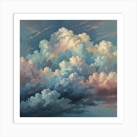 Clouds In The Sky 5 Art Print