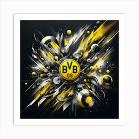 Borussia Dortmund Logo Wall Art 41 Art Print