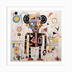 Robot 4 Art Print