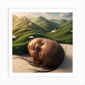 Dreaming Child Art Print