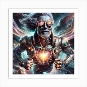 Space Pirate with a Heart Art Print