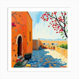 Greece Art Print