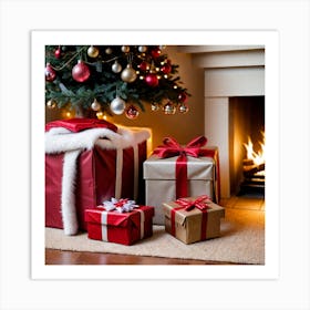 Christmas Presents 4 Art Print