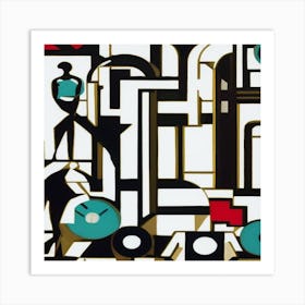 Art Deco #21 Art Print