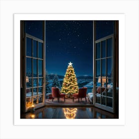 Christmas Eve Serenity Art Print