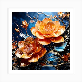 Lotus Flower Art Print