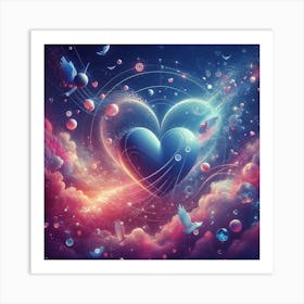 Love symbol 1 Art Print