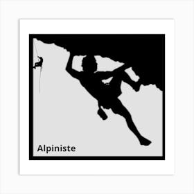 Alpiniste Art Print