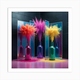 'Color Explosion' Art Print