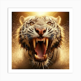 White Tiger 53 Art Print