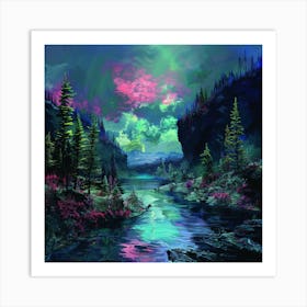 Aurora Borealis 16 Art Print