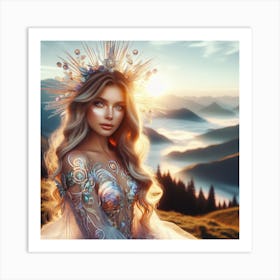 Ethereal Beauty 4 Art Print