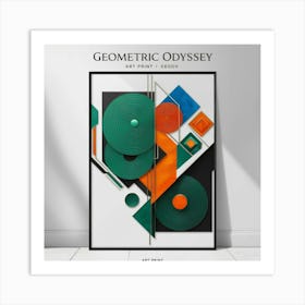 Geometric Odyssey 3 Art Print