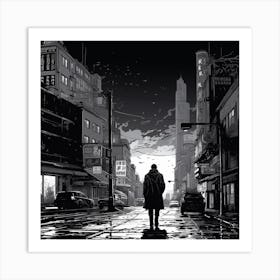 Cityscape 35 Art Print