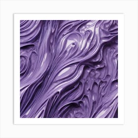 Lavender Fluid Underwater Fractal Pattern By Jacob Lawrence And Francis Picabia Perfect Composit 903494919 (2) Art Print