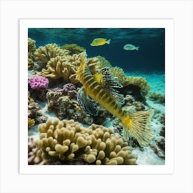 Coral Reef Fish Art Print