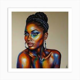 African Woman 4 Art Print